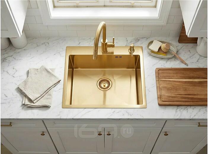 Мойка VANS VAS 500*500 GOLD DECOR