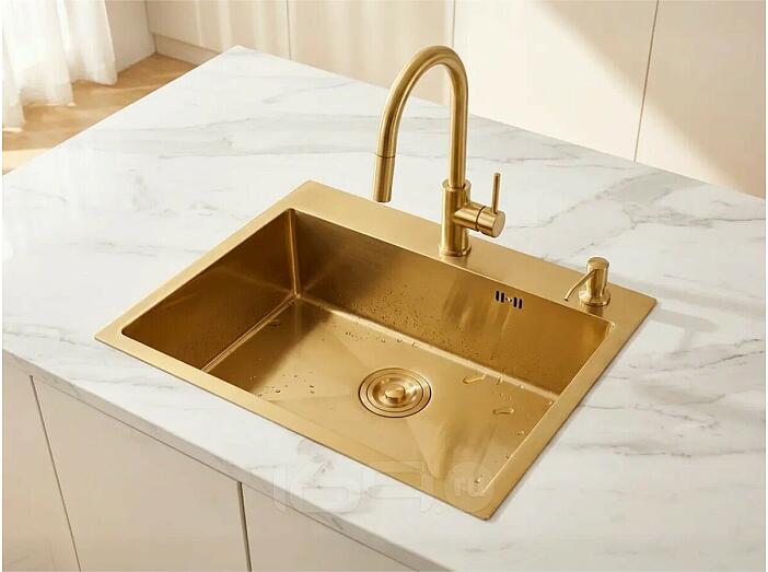 Мойка VANS VAS 600*505 GOLD