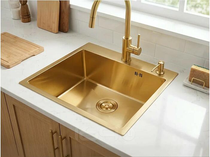 Мойка VANS VAS 600*500 GOLD DECOR