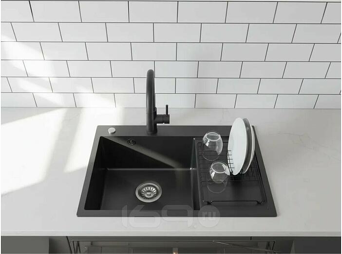 Мойка VANS VAS 780*500/L BLACK