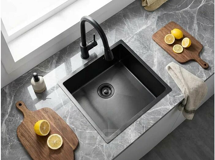 Мойка VANS VAS UTM 440*440 BLACK