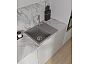 Мойка GRANFEST URBAN 258L 1 чаша с крылом 580*490 черный