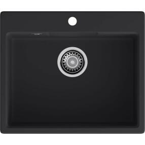 Мойка GRANFEST URBAN 658 1 чаша 580*490мм черный