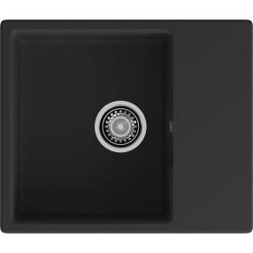 Мойка GRANFEST URBAN 658L чаша с крылом 580*490мм черный