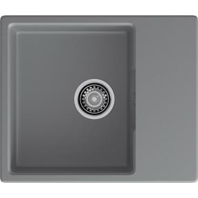 Мойка GRANFEST URBAN 658L чаша с крылом 580*490мм темно-серый