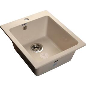 Мойка мрамор GranFest Practic GF-P505 белый