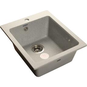 Мойка мрамор PRACTIK  GF-P--505  1-чаш. 505*430мм серый