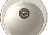 QUARZ (ECO-08) Мойка чаша D=480мм (белый)