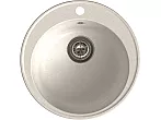 QUARZ (ECO-08) Мойка чаша D=480мм (белый)
