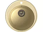 QUARZ (ECO-08) Мойка чаша D=480мм (бежевый)