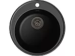 QUARZ (ECO-08) Мойка чаша D=480мм (черный)
