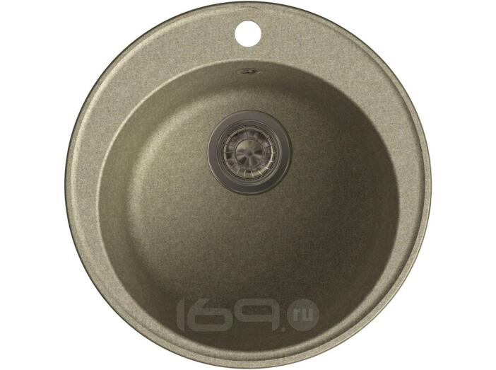 QUARZ (ECO-08) Мойка  чаша D=480мм  (песок)