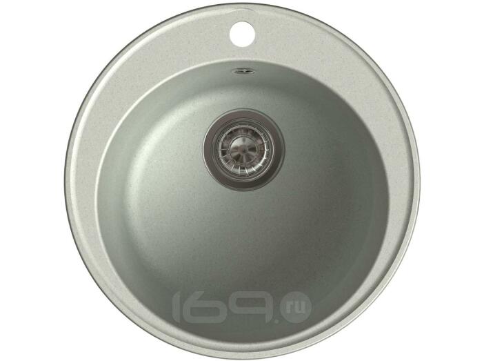 QUARZ (ECO-08) Мойка  чаша D=480мм   (серый)