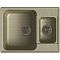 QUARZ (ECO-09) Мойка 1.5-чаш. 620*480 (песок) QUARZ (ECO-09) Мойка 1.5-чаш. 620*480 (песок)