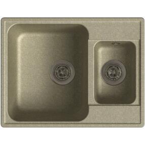 QUARZ (ECO-09) Мойка  1.5-чаш. 620*480  (песок)
