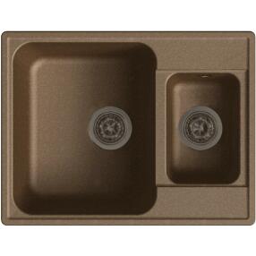 QUARZ (ECO-09) Мойка  1.5-чаш. 620*480  (терракот) 