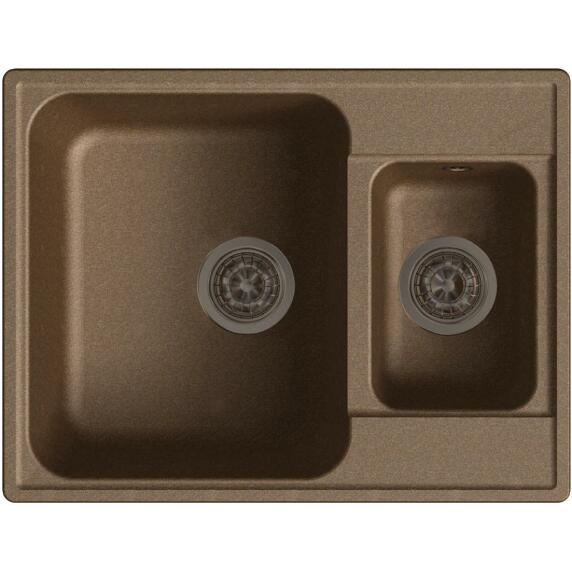 QUARZ (ECO-09) Мойка  1.5-чаш. 620*480  (терракот) 