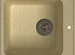 QUARZ (ECO-17) Мойка 1-чаш. 420*480 (бежевый)