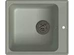 QUARZ (ECO-17) Мойка 1-чаш. 420*480 (серый)