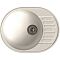 QUARZ (ECO-58) Мойка чаша+кр 620*480 (белый) QUARZ (ECO-58) Мойка чаша+кр 620*480 (белый)