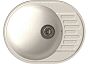 QUARZ (ECO-58) Мойка чаша+кр 620*480 (белый)