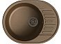 QUARZ (ECO-58) Мойка чаша+кр 620*480 (терракот)