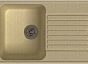 QUARZ (ECO-78) Мойка чаша+кр 740*480 (бежевый)