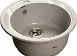 Мойка мрамор RONDO GF-R--520 D=520 мм серый