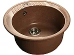 Мойка мрамор RONDO GF-R--520 D=520 мм терракот