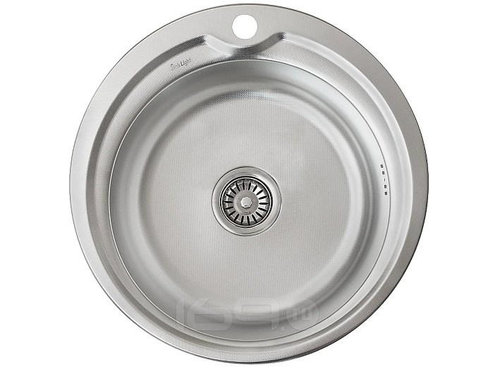 Мойка врезная Vivat 4916/0,6 1Ч Глянец 490