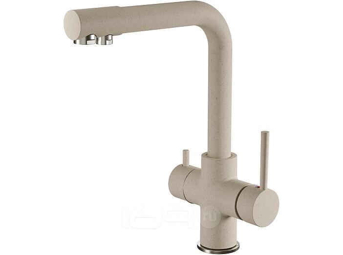 Смеситель для кухни Г-обр. GranFest URBAN Z-5423 (песочный)
