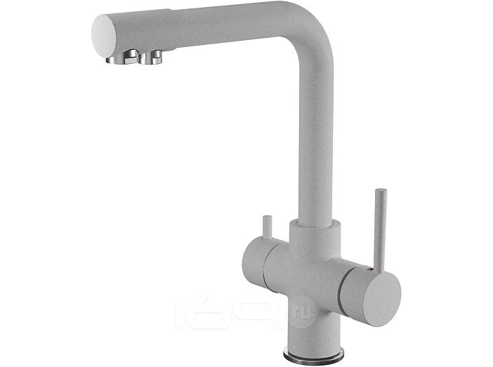 Смеситель для кухни Г-обр. GranFest URBAN Z-5423 (серый)