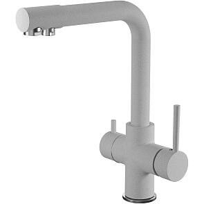 Смеситель для кухни Г-обр. GranFest URBAN Z-5423 (серый)