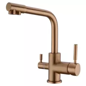 Смеситель кухонный EMAR ЕС - 3003N PVD Coppery