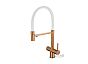 Смеситель кухонный EMAR ЕС - 7024WHT PVD Coppery