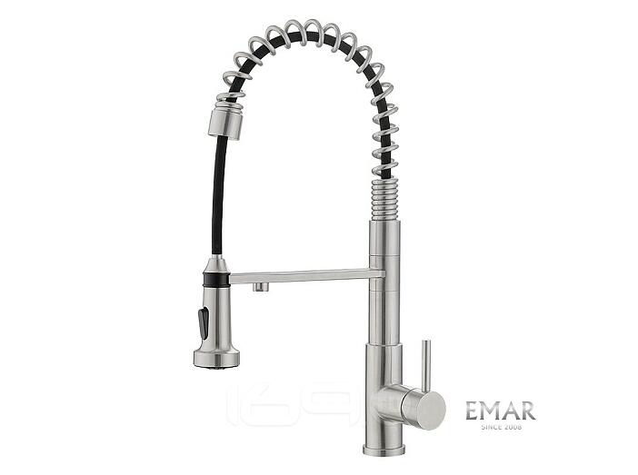 Смеситель кухонный EMAR ЕСВ 7021 сатин