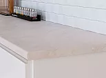 Столешница прямая/4/Мрамор бежевый светлый глянец 3050*600*27