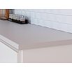 Столешница прямая влагостойкая (1) Антарес, Матовая, кромка с 4-х стор. белая 3000х600х38