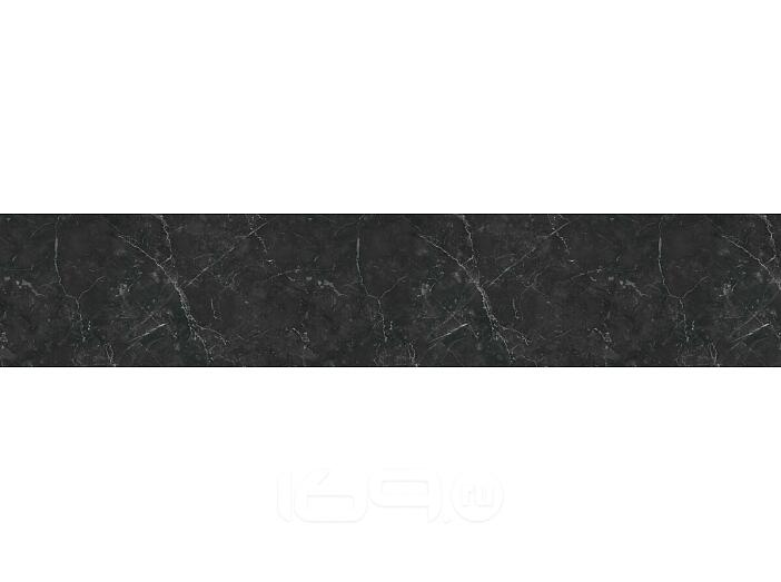 Столешница прямая влагостойкая (1) Даркстоун, Матовая, кромка с 4-х стор. чёрная 3000х600х38