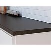Столешница прямая влагостойкая (1) Галактика, Матовая, кромка с 4-х стор. чёрная 3000х600х38