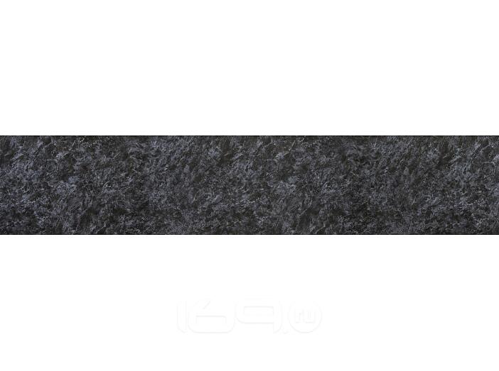 Столешница прямая влагостойкая (3) Кастилло темный, Глянцевая, кромка с 4-х стор. чёрная 3000х600х38