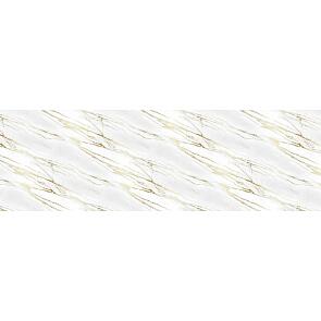 Столешница прямая влагостойкая (5) Мрамор Милас, Матовая, кромка с 4-х стор. белая 3000х600х38