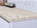 Столешница прямая/1/Агат бежевый матовая 3000*600*38 (влагостойкая)R9