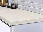 Столешница прямая/2/Пирит светлый матовая 3050*700*38 (влагостойкая) R9