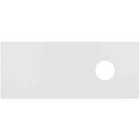 Столешница Runo универсальная белая (на тумбы Лира 60, Орион 60) Каппа 120 (00-00001089)