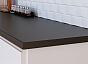 Столешница прямая/4/Бриллиант тёмный графит полуматовая 3000*600*38 (влагостойкая)R9
