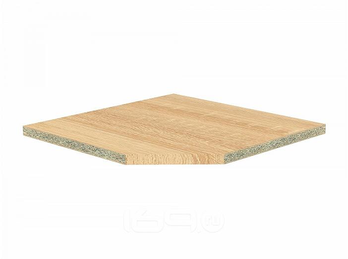 Столешница Hard-38U Угловая Дуб сонома матовая 900*900