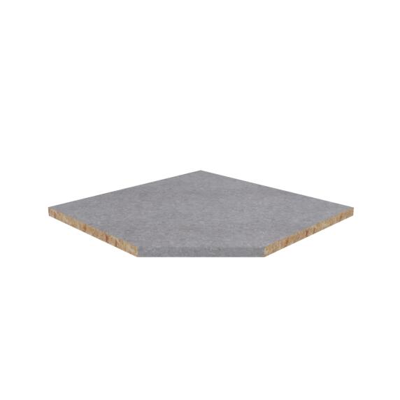 Столешница угловая Fossil матовая 900*900*38 (влагостойкая)R3