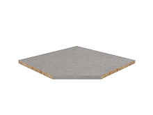 

Столешница угловая Калакатта матовая