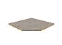 Столешница угловая/3/Коралл полуматовая 900*900*27
